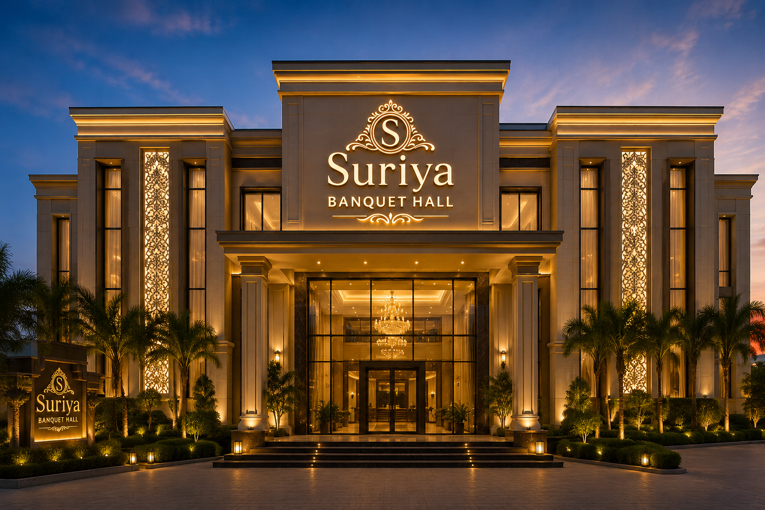 Grand Wedding Celebration at Surya Banquet Hall